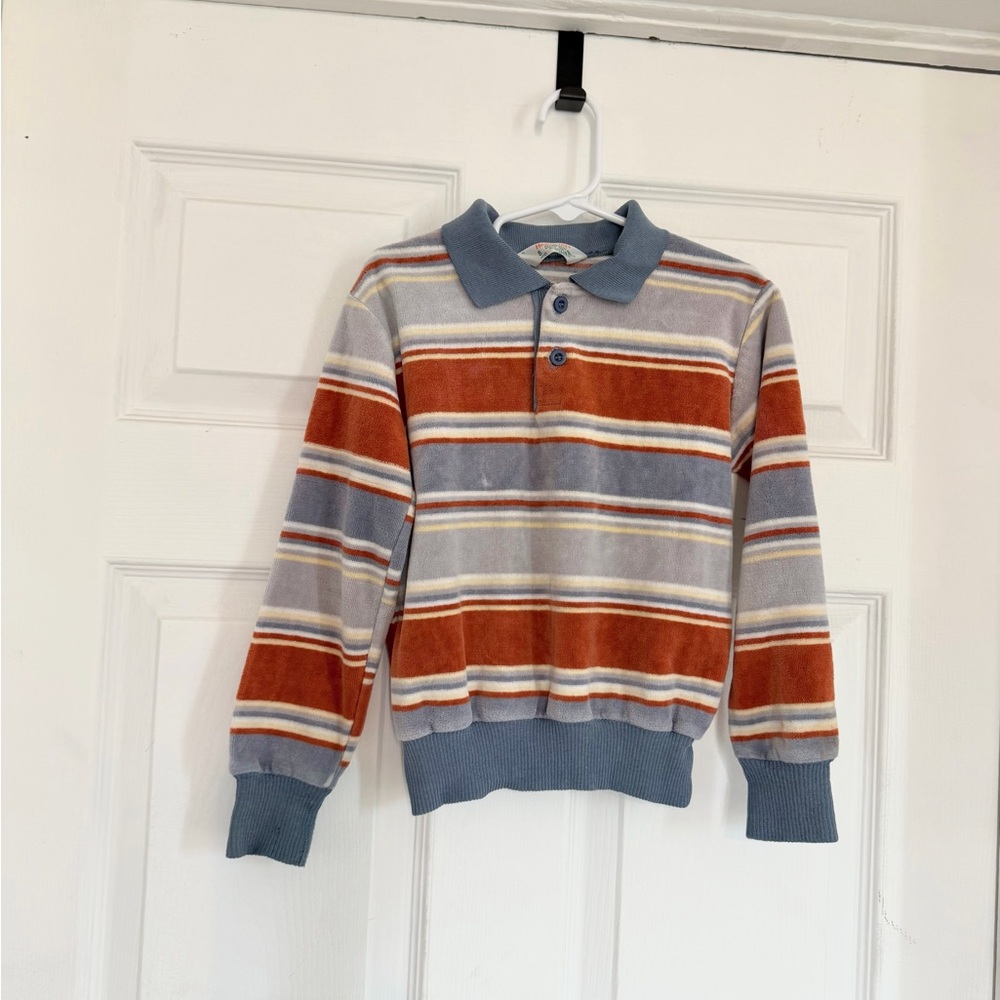 Vintage healthtex velour pullover sz6